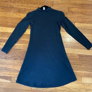Alternative Apparel skater mock neck dress size Small